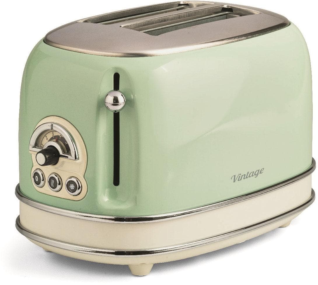 Ariete Vintage Toaster 155 Hellgrün 810 Watt