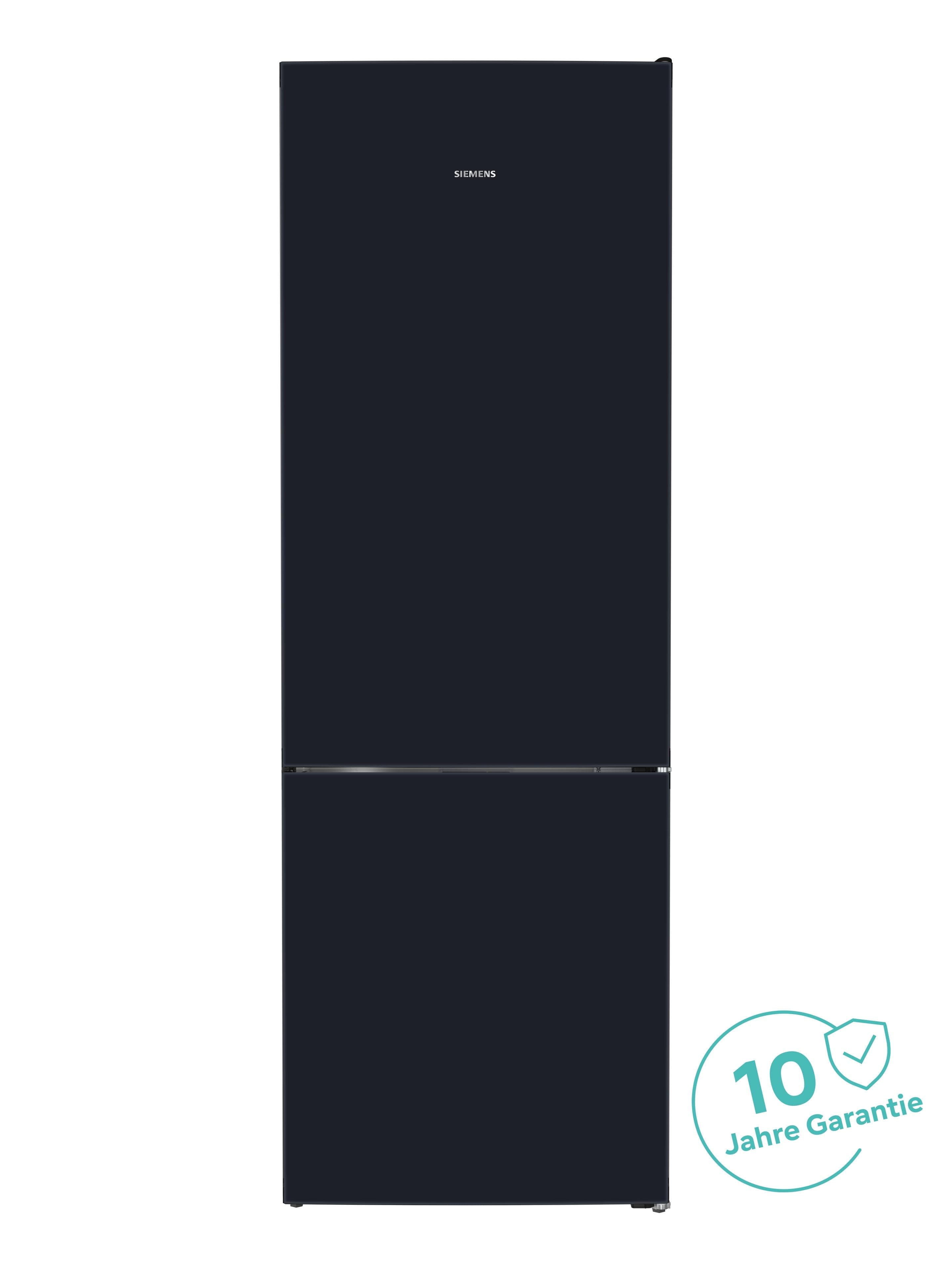 SIEMENS Kühl-/Gefrierkombination KG49NSBBF Schwarz hyperFresh