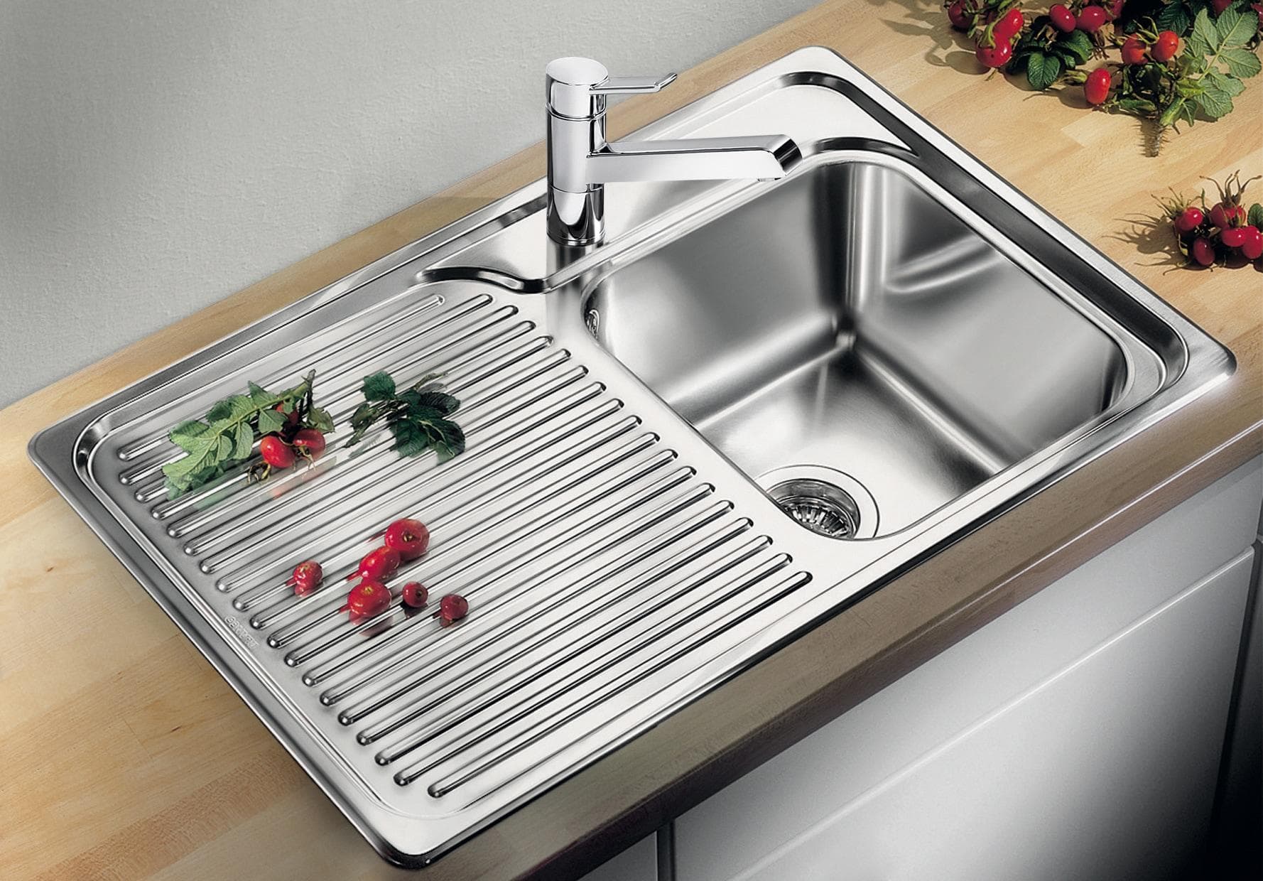 Blanco Küchenspüle CLASSIC Silber Premiumfunktion