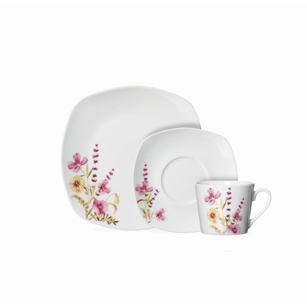 Ritzenhoff Breker Kaffeeservice Malve 18-teilig Keramik Mehrfarbig