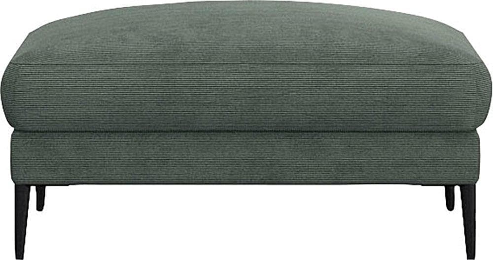 Pouf FLEXLUX Belle Polsterhocker grün Bouclé Skandinavisches Design