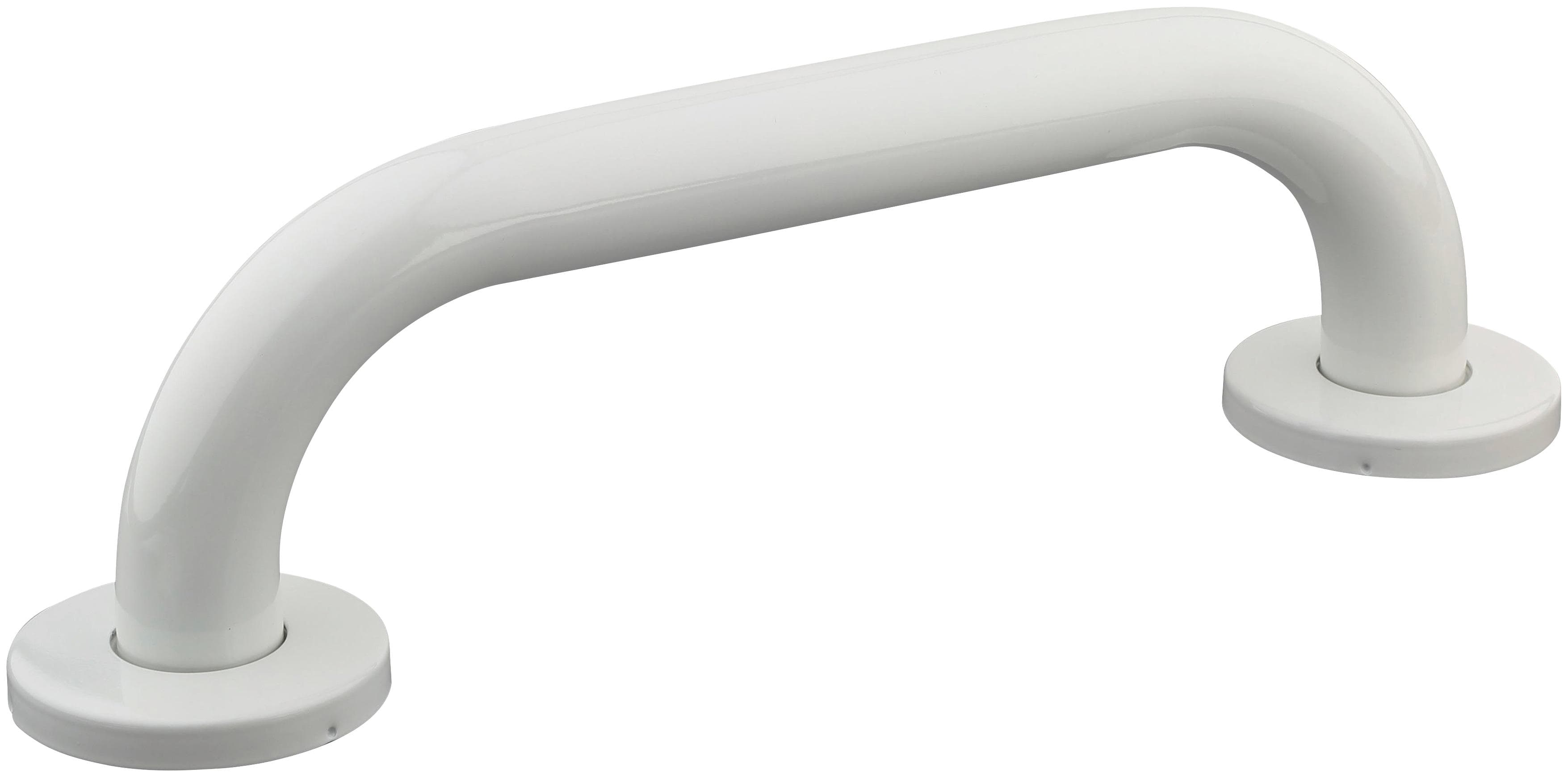 SANOTECHNIK Badewannengriff Weiß Aluminium Wandmontage