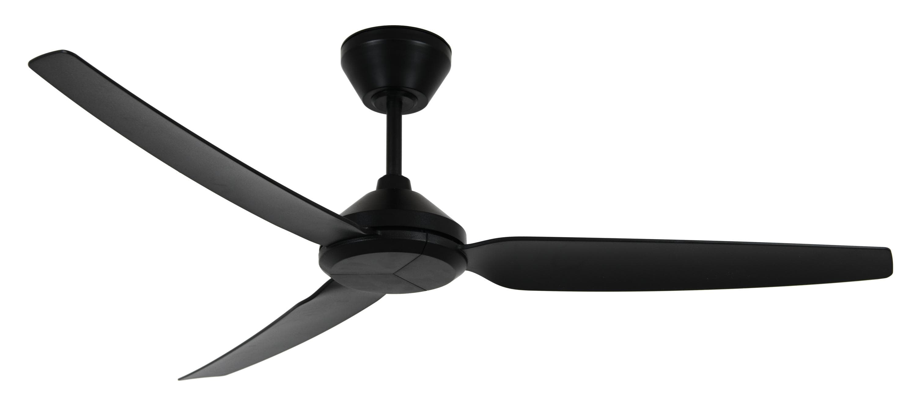 Beacon Deckenventilator Polis Schwarz DC leise 132 cm IP55