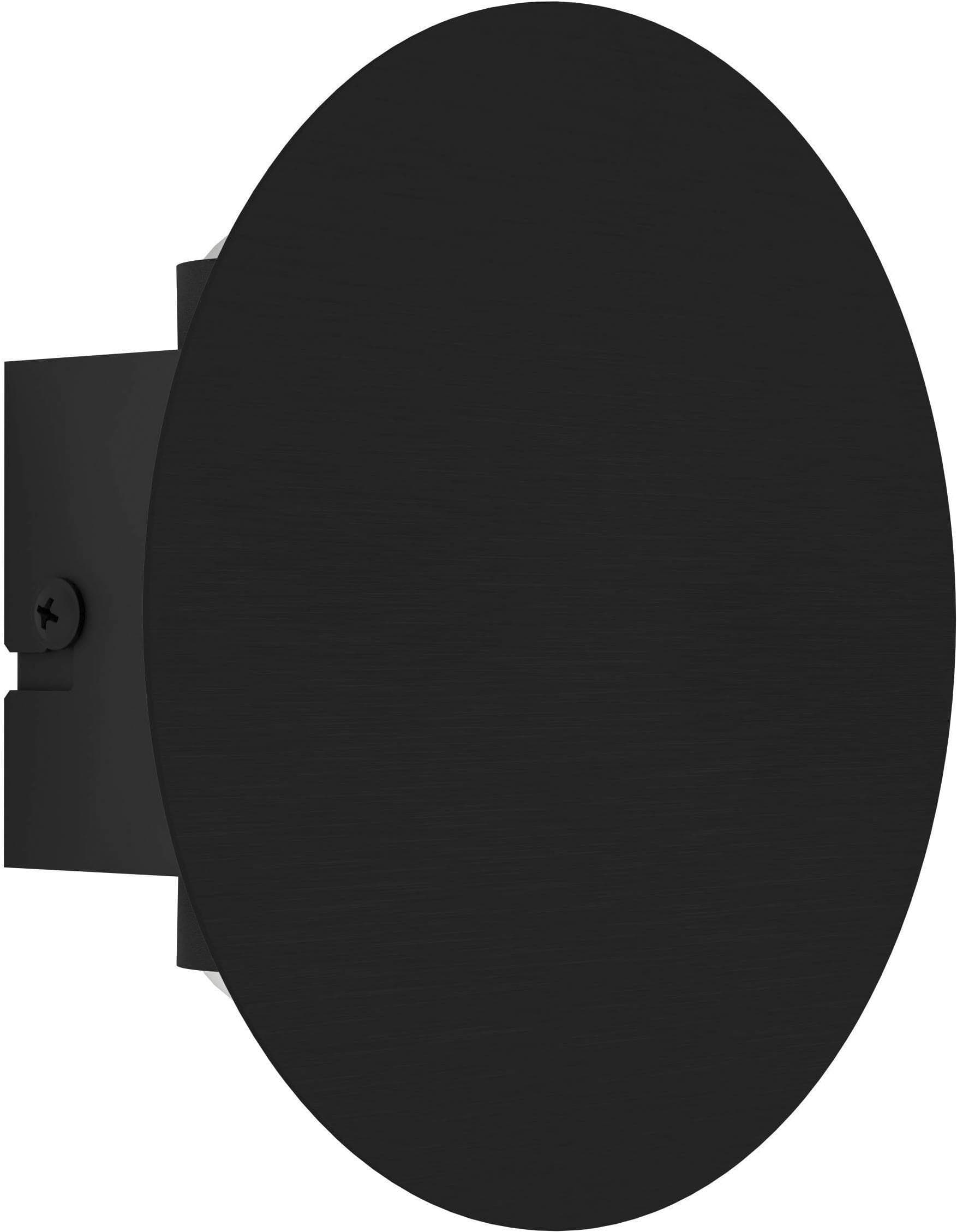 EGLO Wandleuchte Talamello Wandlampe Metall Schwarz LED