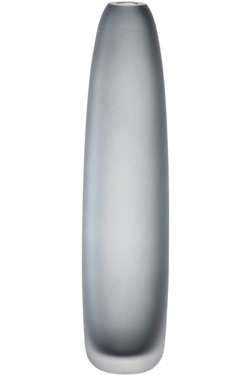 Leonardo Bodenvase BELLAGIO Anthrazit Glas Handgefertigt