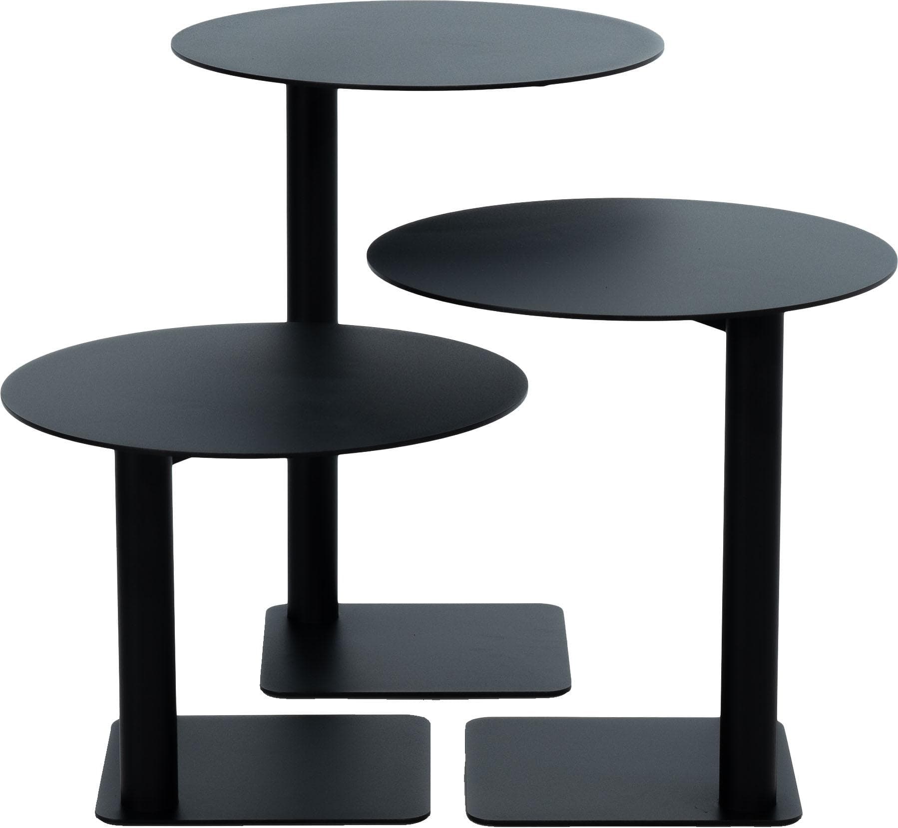 Spinder Design Beistelltisch SUNNY Stahl Greystone
