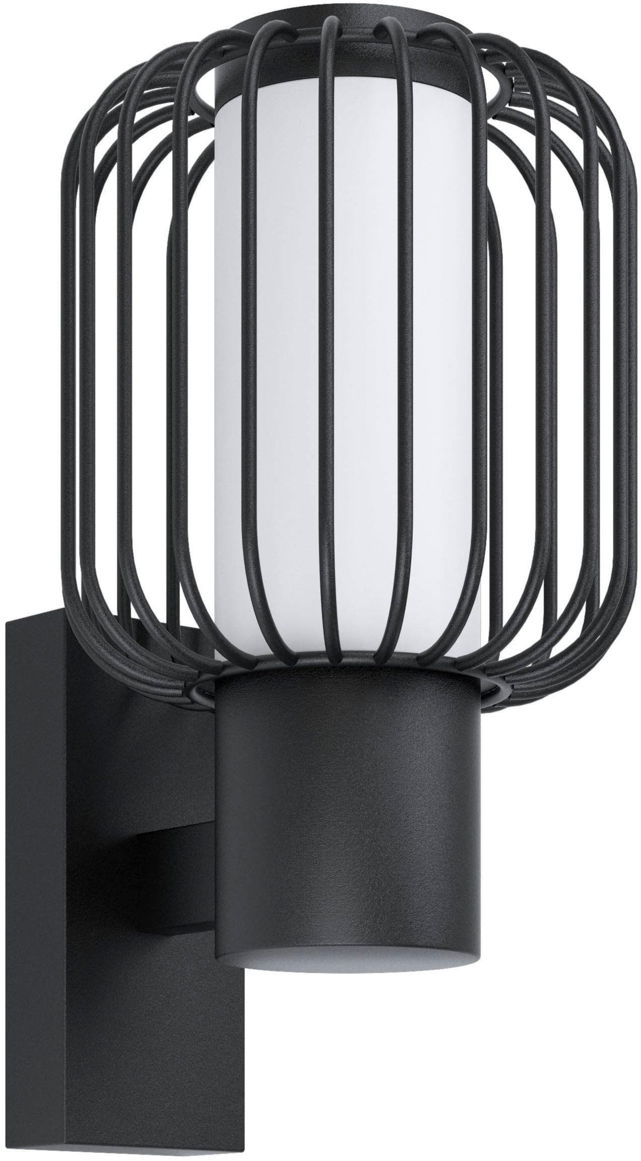 EGLO Wandleuchte Ravello Schwarz Außenlampe IP44