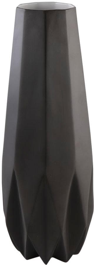 Kaiser Porzellan Tischvase Polygono Star Grau