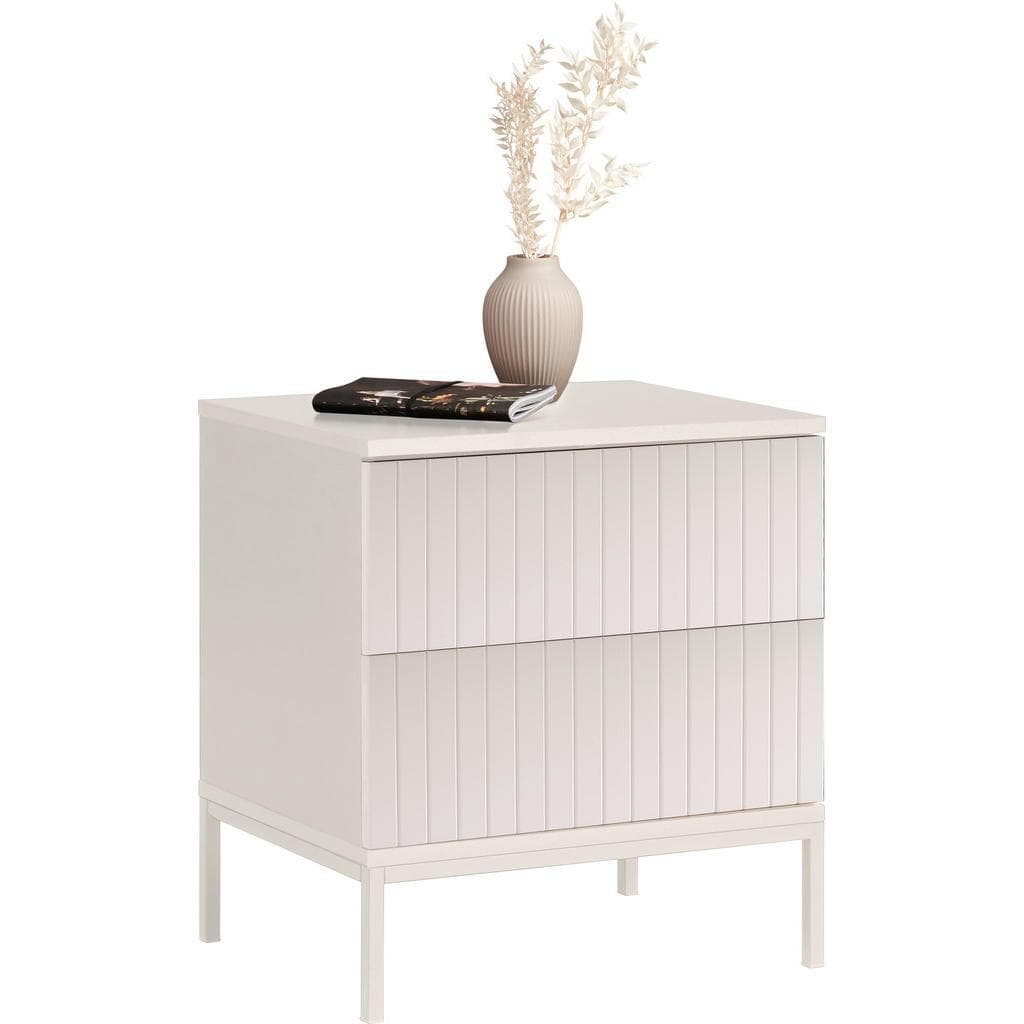 Xora Nachtschrank Kaschmir Holzwerkstoff 2 Schubladen