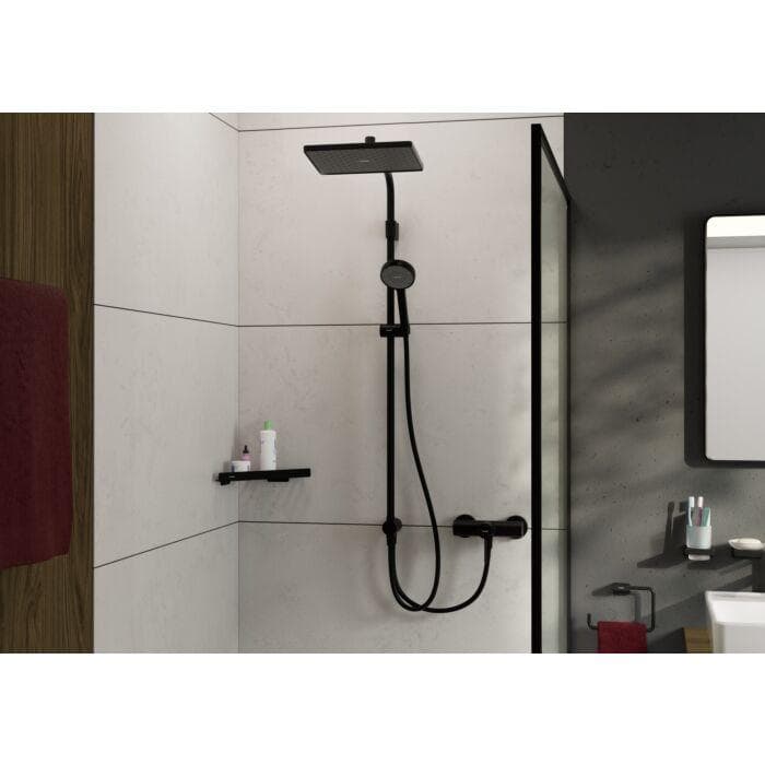 hansgrohe Activera Q Showerpipe 290/180 1jet Regendusche Graphit