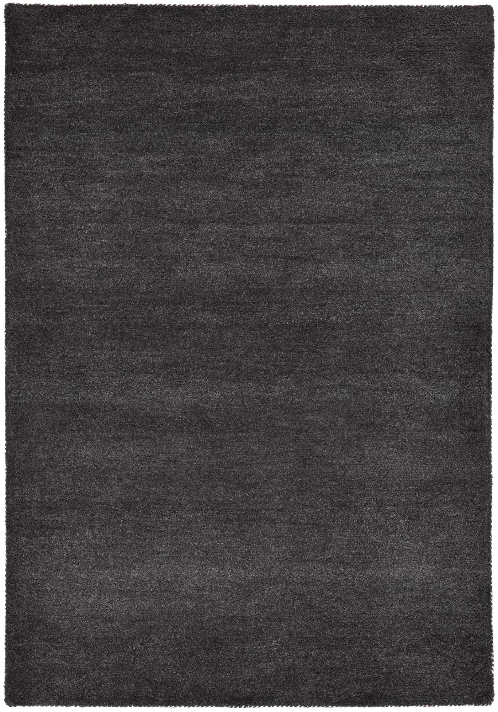 Handgefertigter Gabbeh-Teppich in Grau und Dunkelgrau